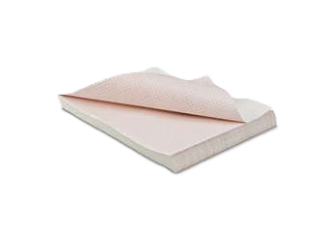 Paper Z-Fold Thermal No Header Red Grid