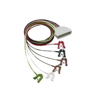 Cable ECG 6 Lead Grabber AAMI Tele
